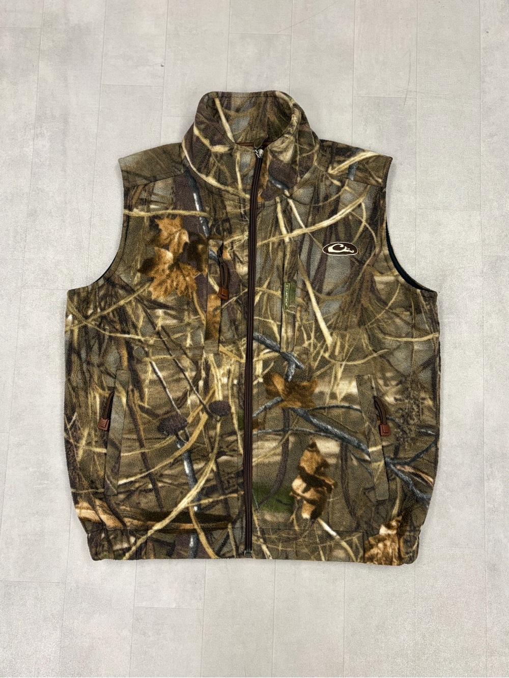 Camo Drake Fleece Vest Jacket